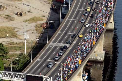 Corrida da Ponte SEDEX 2011/ Foto: Divulgação